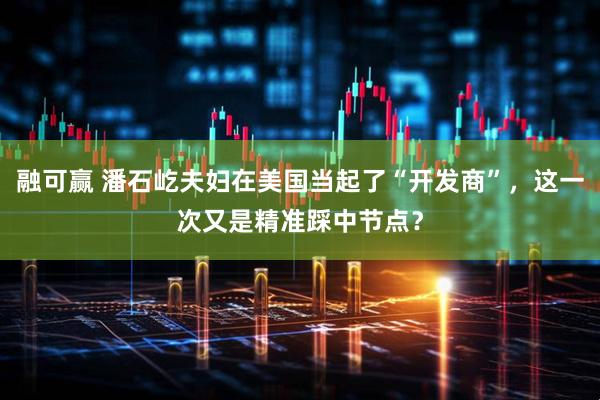 融可赢 潘石屹夫妇在美国当起了“开发商”，这一次又是精准踩中节点？