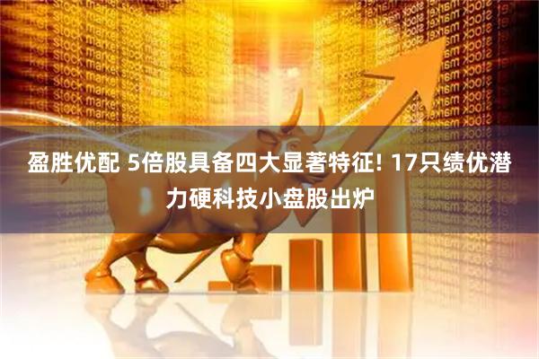 盈胜优配 5倍股具备四大显著特征! 17只绩优潜力硬科技小盘股出炉