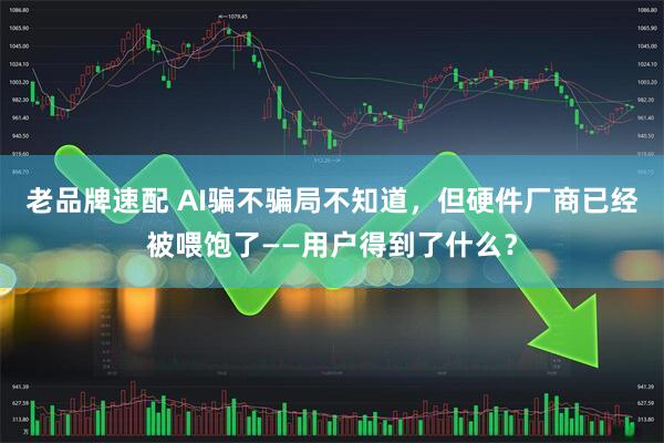老品牌速配 AI骗不骗局不知道，但硬件厂商已经被喂饱了——用户得到了什么？