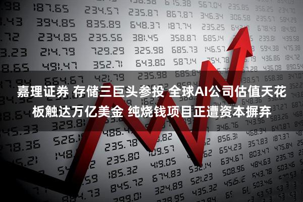 嘉理证券 存储三巨头参投 全球AI公司估值天花板触达万亿美金 纯烧钱项目正遭资本摒弃
